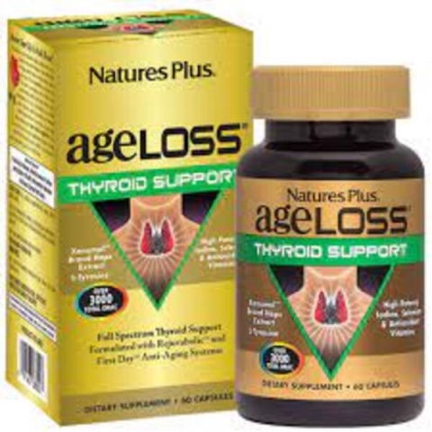 Ageloss Thyroid Support - Viên Uống Hỗ Trợ Trẻ Hóa Tuyến Giáp- Hộp 60 Viên_11