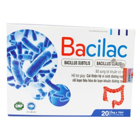 Bacilac (20 ống x 10ml) - Cải Thiện Hệ Vi Sinh Đường Ruột Hộp 20 Ống_12