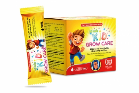 Bé Khỏe Kid Grow Care - Hộp 20 gói x10ml_11