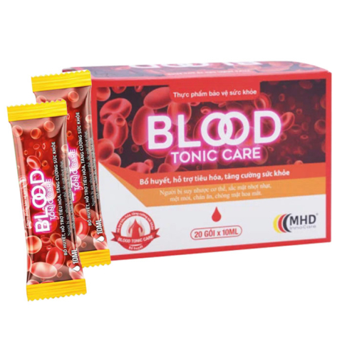 BLOOD TONIC CARE - Hỗ Trợ Tiêu Hóa & Bổ Huyết - Hộp 20 gói x 10ml_11