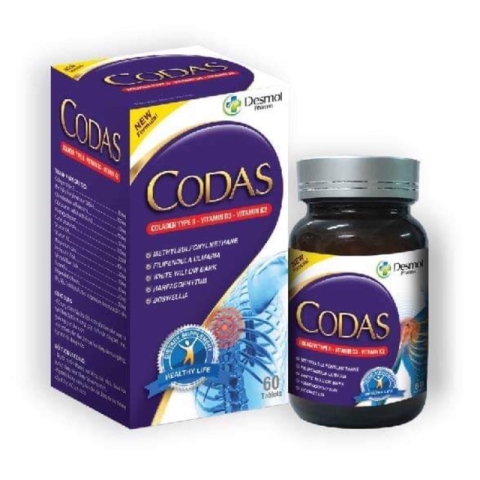Bổ khớp,dưỡng khớp,hỗ trợ tái tạo sụn khớp CODAS - hộp 60 viên_13