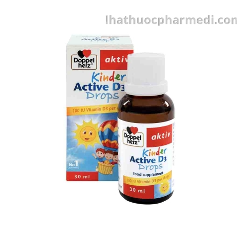 Bổ Sung Vitamin D3 giúp bé tăng chiều cao Kinder Active D3 Drops_12