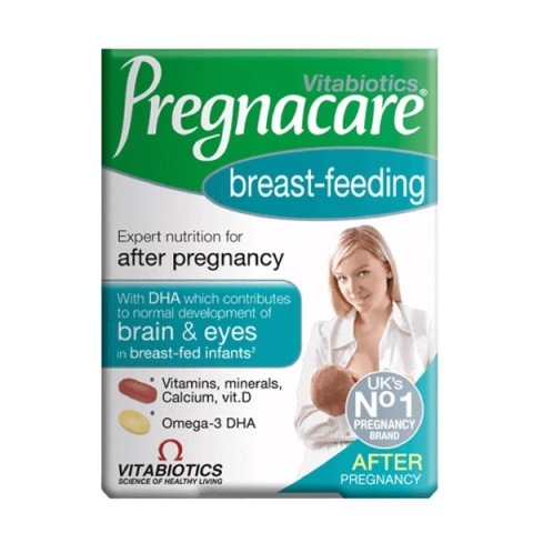 Bổ Sung Vitamin Và Khoáng Chất Cho Phụ Nữ Cho Con Bú Pregnacre Breast - Feeding Vitabiotics Hộp 84 Viên_11