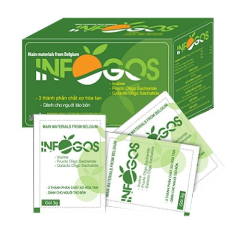 Bột hòa tan Infogos IAP chứa chất xơ hỗ trợ chống táo bón - Hộp 30 gói_11