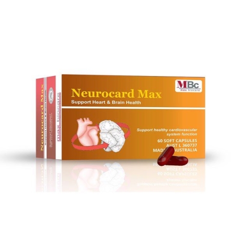 Cải Thiện Trí Nhớ Và Bảo Vệ Tim Mạch Neurocard Max Từ Max Biocare Hộp 60 Viên_11
