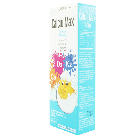 Calciu Max Syrup – Bổ sung Canxi, Vitamin D3 và K2_13