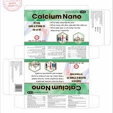 Calcium Nano Xanh Lá Bổ Sung Canxi, Vitamin D3 Tăng Chiều Cao Hộp 30 viên_123