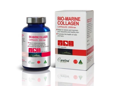 Careline Bio Marine Collagen Viên Uống Ngăn Ngừa Lão Hóa, Giảm Nếp Nhăn Da 100 Viên