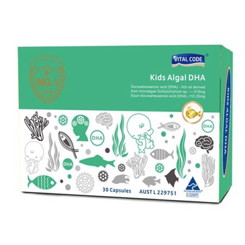 Cung Cấp DHA Cho Trí Não Phát Triển Toàn Diện KIDS DHA ( Từ vi tảo ) hộp 30 viên_12