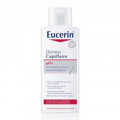 Dầu Gội Eucerin Dermo Capillaire Ph5 Mild Shampoo 250Ml
