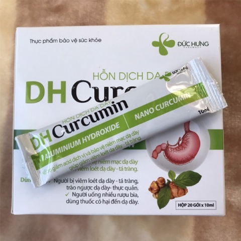 DH Curcumin Hỗn Dịch Dạ Dày ,Hỗ Trợ Trung Hòa Acid Dạ Dày Hộp 20 Gói_11