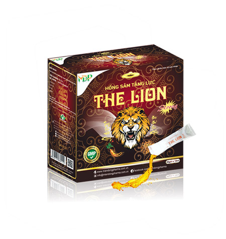 Dung Dịch HỒNG SÂM TĂNG LỰC THE LION - Hộp 20 Gói_13