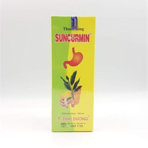 Dung dịch uống Suncurmin Dạ Dày Thái Dương Giảm Viêm Loét Dạ Dày (Hộp /1 Chai 100ml)_11