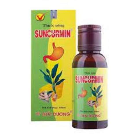 Dung dịch uống Suncurmin Dạ Dày Thái Dương Giảm Viêm Loét Dạ Dày (Hộp /1 Chai 100ml)_12