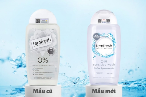Dung dịch vệ sinh phụ nữ Femfresh Sensitive Intimate Wash 0% cho làn da nhạy cảm 250ml_13