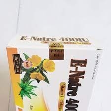 E-Natre 400IU Hỗ Trợ Bổ Sung Vitamin E, Chống Oxy Hóa Hộp 3 Vỉ x 10 Viên_123