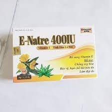 E-Natre 400IU Hỗ Trợ Bổ Sung Vitamin E, Chống Oxy Hóa Hộp 3 Vỉ x 10 Viên_12