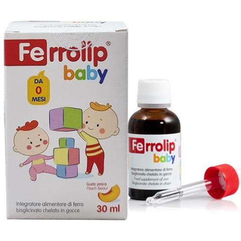 Ferrolip Baby - Bổ Sung Sắt Hiệu Quả Cho Cơ Thể Chai 30 ml