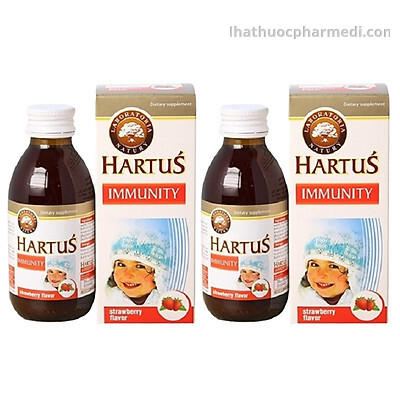 Hartus Immunity Hỗ Trợ Tăng Cường Sức Khỏe Cho Trẻ Từ 4 Tháng Tuổi Lọ 150ml ( Ba Lan )_11