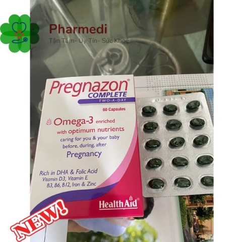 Healthaid Pregnazon Bổ Sung Vitamin Cho Phụ Nữ Mang Thai Và Cho Con Bú_11