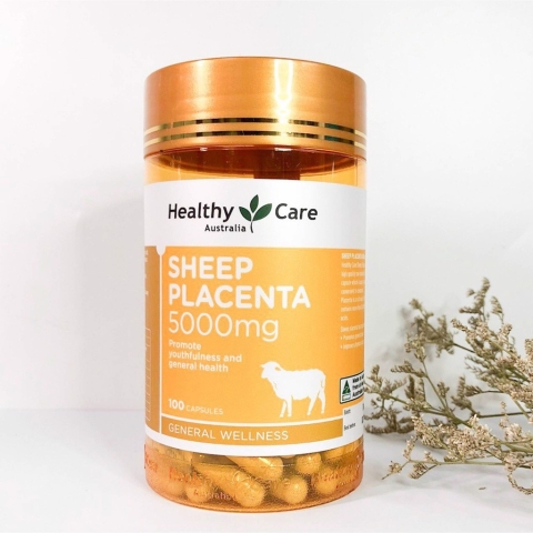 Healthy Care Sheep Placenta 5000mg - Viên uống nhau thai cừu 100 viên_11