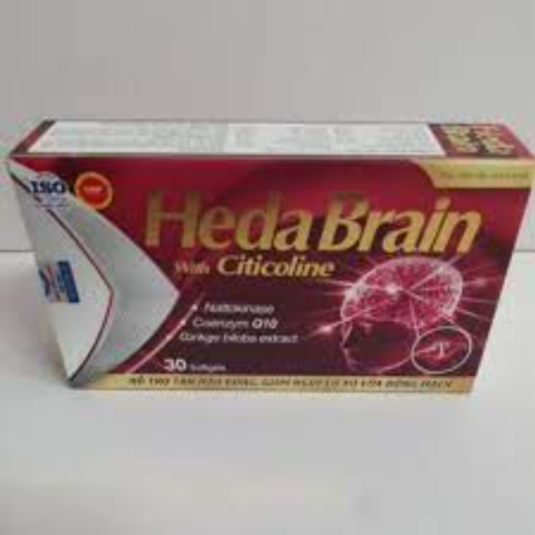 Heda Brain- Hoạt Huyết Bổ Não Hỗ Trợ Tăng Tuần Hoàn Não Hộp 30 Viên_12