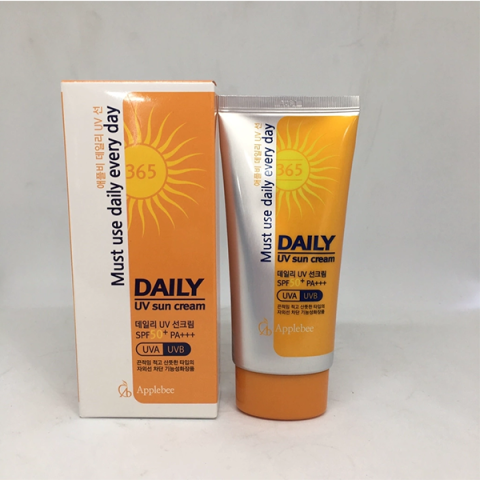 Kem Chống Nắng Applebee Daily UV Sun Cream SPF50+ PA+++ (75g/Hộp) - Hàn Quốc_11