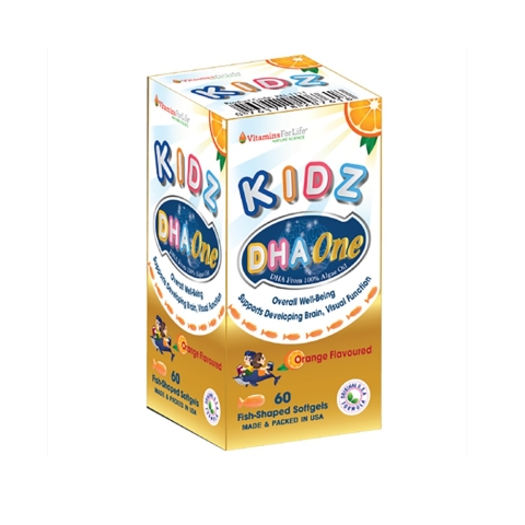 Kidz DHA One Vitamin For Life - Viên Uống Bổ Sung DHA Cho Trẻ- Hộp 60 Viên_11