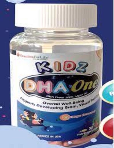 Kidz DHA One Vitamin For Life - Viên Uống Bổ Sung DHA Cho Trẻ- Hộp 60 Viên_12
