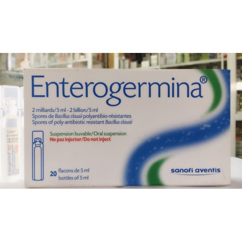 Men tiêu hoá Enterogermina hộp 20 ống