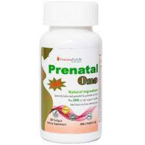 Prenatal One DHA – Bổ Sung Đầy Đủ Dinh Dưỡng Cho Phụ Nữ Mang Thai- Hộp 60 Viên_13