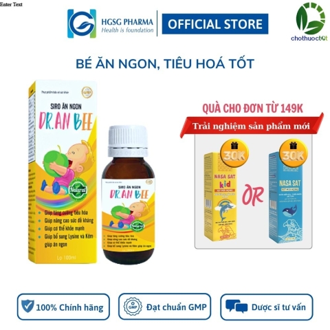 Siro Ăn Ngon Dr. An Bee HGSG Pharma (Chai 100ml)_11