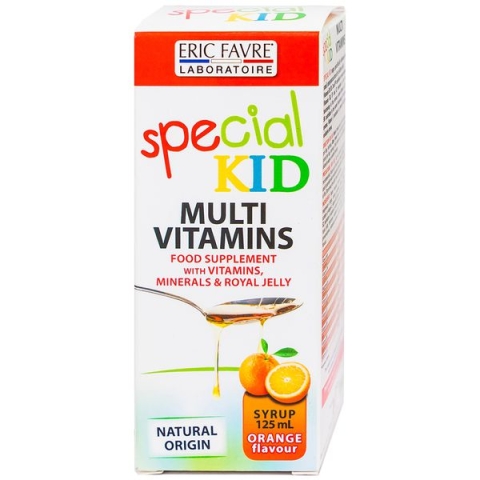Siro Bổ Sung Vitamin Cho Trẻ Special Kid Multivitamines Vị Cam 125Ml_123