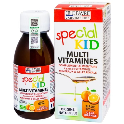 Siro Bổ Sung Vitamin Cho Trẻ Special Kid Multivitamines Vị Cam 125Ml_13