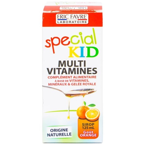 Siro Bổ Sung Vitamin Cho Trẻ Special Kid Multivitamines Vị Cam 125Ml_16