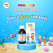 Siro Hỗ Trợ Bổ Sung DHA Vitamin Cho Trẻ - Omega 3 DHA Neo Kids 150ml_11