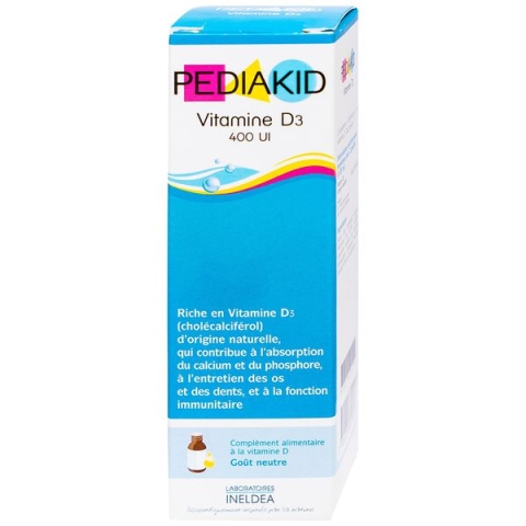 Siro Pediakid Vitamin D3 Giúp Phát Triển Răng, Xương Cho Trẻ 20Ml_12
