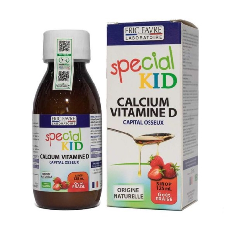 Siro Special Kid Calcium Vitamine D Bổ Sung Canxi và Vitamin D Chai 125ml- Xuất Xứ Pháp_12