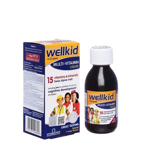 Siro Wellkid Multi-Vitamin Liquid Vitabiotics Hỗ Trợ Nâng Cao Sức Đề Kháng Cho Bé Chai 150ml_12