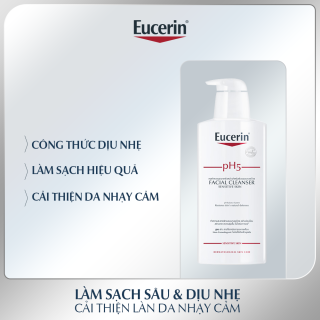 Sữa Rửa Mặt Cho Da Nhạy Cảm Eucerin Facial Cleanser PH5_12