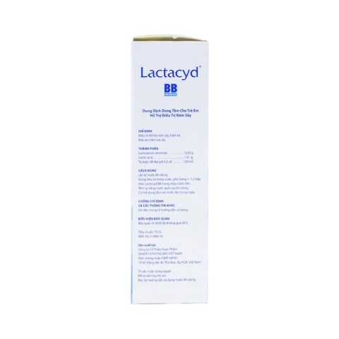 Sữa Tắm Chống Rôm Sảy Sanofi Lactacyd Bb 250Ml_123