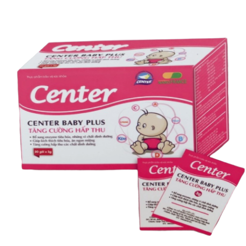 Tăng Cường Hấp Thụ Cho Bé Center Baby Plus (Hộp Cốm 20 Gói X 3g/Hộp)_11