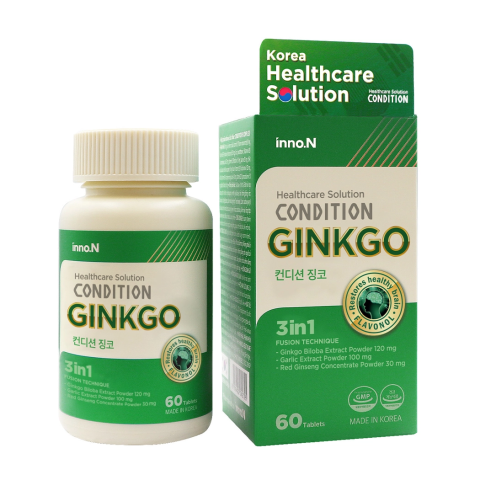 Thực Phẩm Bảo Vệ Sức Khỏe Bổ Não Condition GinkGo - Hộp 60 Viên