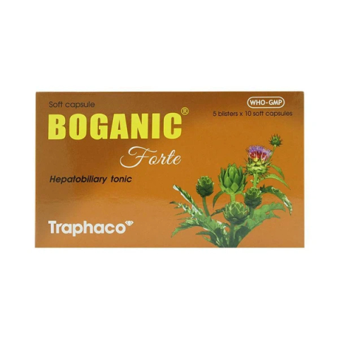 Thuốc Boganic Forte Traphaco điều trị suy giảm chức năng gan (5 vỉ x 10 viên)_11