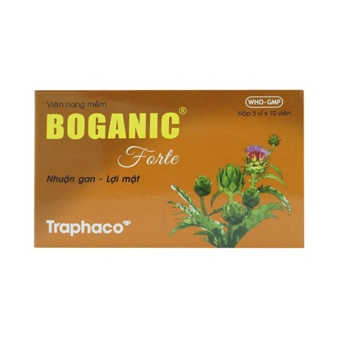 Thuốc Boganic Forte Traphaco điều trị suy giảm chức năng gan (5 vỉ x 10 viên)_15