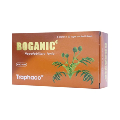 Thuốc Boganic Traphaco hỗ trợ điều trị suy giảm chức năng gan (100 viên)_11