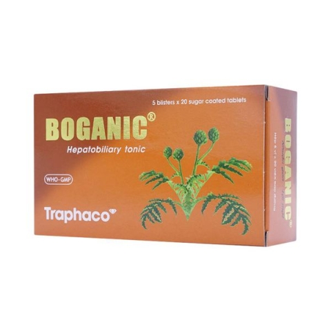 Thuốc Boganic Traphaco hỗ trợ điều trị suy giảm chức năng gan (100 viên)_12