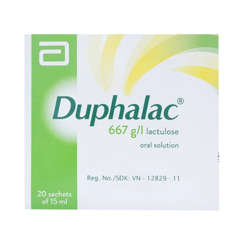 Thuốc Duphalac Abbott hỗ trợ điều trị táo bón, bệnh lý não do gan (20 gói x 15ml)_11