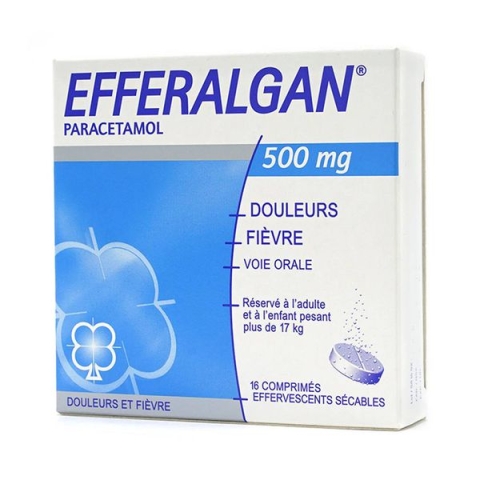 Thuốc Efferalgan 500Mg Upsa Sas Viên Sủi Trị Cúm, Đau Đầu, Đau Răng (Hộp 4 Vỉ X 4 Viên)_15
