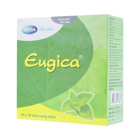 Thuốc Eugica MEGA xanh điều trị ho đờm, cảm cúm, sổ mũi (10 vỉ x 10 viên)_123